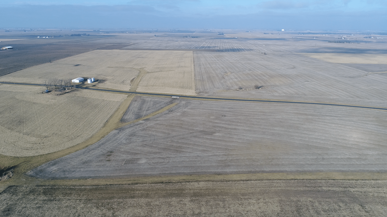 Champaign Co Auction 208 Ac - Feb 18 2020 - Looking North