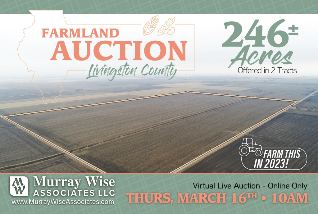 Upcoming AuctionLivingston County, IL - 246± Acres